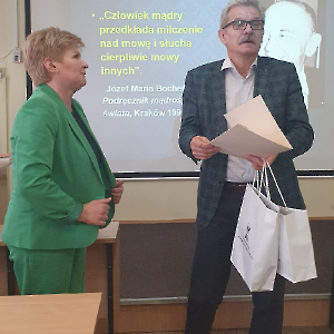 Wykład prof. dr hab. Krzysztofa J. Szmidta - kliknij, aby powiększyć