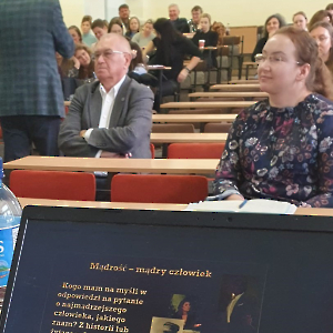 Wykład prof. dr hab. Krzysztofa J. Szmidta - kliknij, aby powiększyć