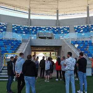 Zajęcia na stadionie - kliknij, aby powiększyć